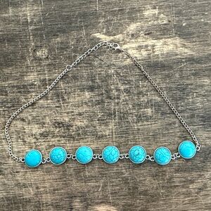Turquoise Stone Necklace